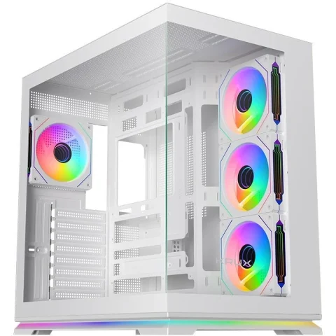 Carcasa Atron KRXD018 Midi Tower Alb