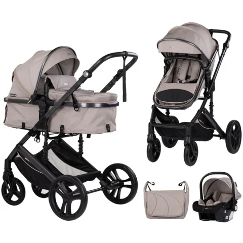 Chipolino Carucior Amore 3in1 0 Luni+ Convertibil Latte