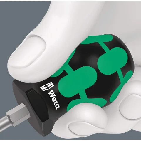 Wera Stubby Set TX 1 / carburetor screwdriver (black/green, 5 pieces)