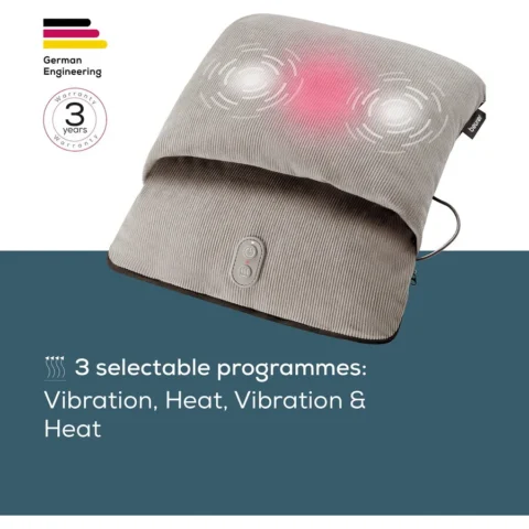 Beurer Aparat Masaj foot massage cushion with heat FM 28 grey