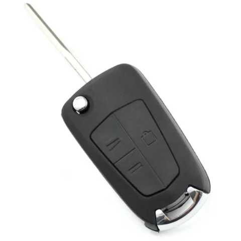 Carguard Carcasa pentru Cheie Opel Astra H Briceag din Cheie cu Lama Fixa Negru