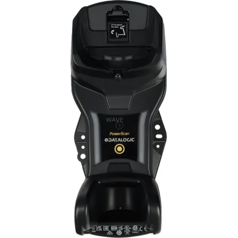 DATALOGIC Scanner PowerScan PM9600-SR, barcode scanner black/yellow, 2D, USB, kit