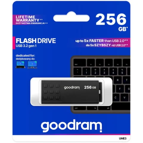 Goodram Memorie USB UME3 256GB USB 2.0 Black