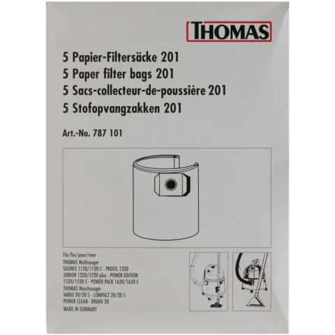 Thomas Torebka filtracyjna 201 5 sztuk