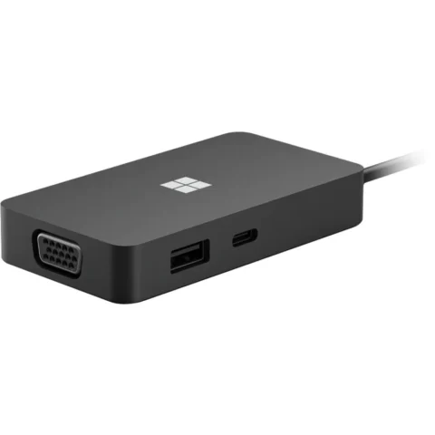 Microsoft Statie de Andocare Surface Travel Hub Commercial Negru Microsoft Statie de Andocare Surface Travel Hub Commercial Negru