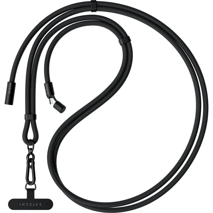 Satechi Cablu pentru Snur OntheGo Crossbody Negru