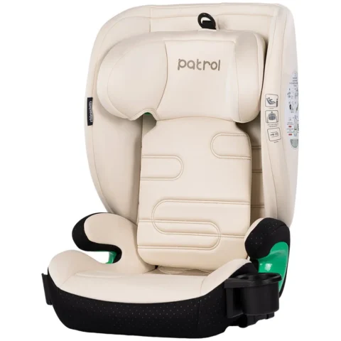 Chipolino Scaun Auto Copii Patrol I-Size 100-150CM cu Sistem Isofix 4 – 12 Ani Cashmere