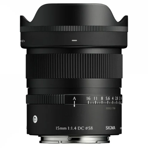 Sigma Obiectiv Foto Mirrorless Montura E 15mm F1.4 DC Black