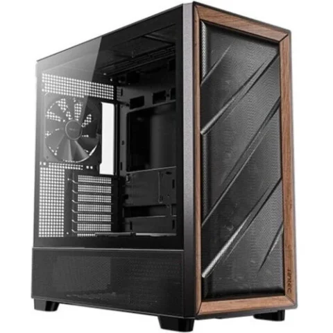Antec Carcasa Flux Wood Black