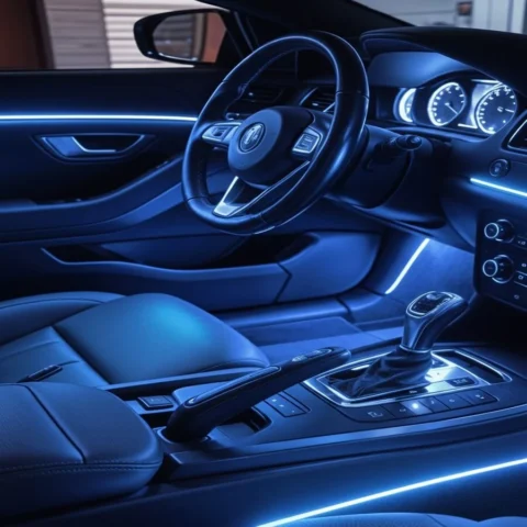 Carguard Kit Lumini Ambientale Profesionale RGB