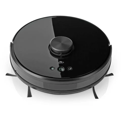 Nedis Robot de Aspirare WIFIVCL001CBK Navigare Laser Wi-Fi Rezervor 0.6L 2000Pa Autonomie Functionare 120min Negru