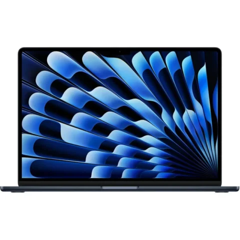 Apple Laptop MacBook Air 15.3 inch Liquid Retina M5 10-Core 24GB 512GB SSD macOS Midnight