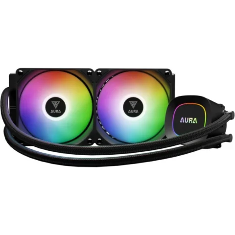 Gamdias Cooler Procesor Cu Lichid Aura GL240 Lite Negru
