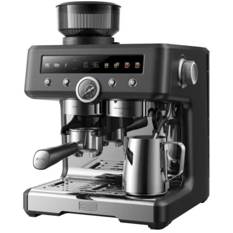 MOVA Espressor Manual S20 Pro Rezervor Apa 2.8L Rasnita Incorporata 3200W Negru