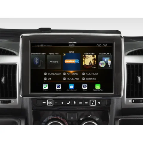ALPINE Sistem media pentru Fiat Ducato BT 9inch 4x50W