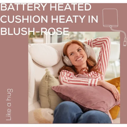 Beurer Incalzitor corporal HK 77 Heaty blush-rose (lavender, velvet cover)
