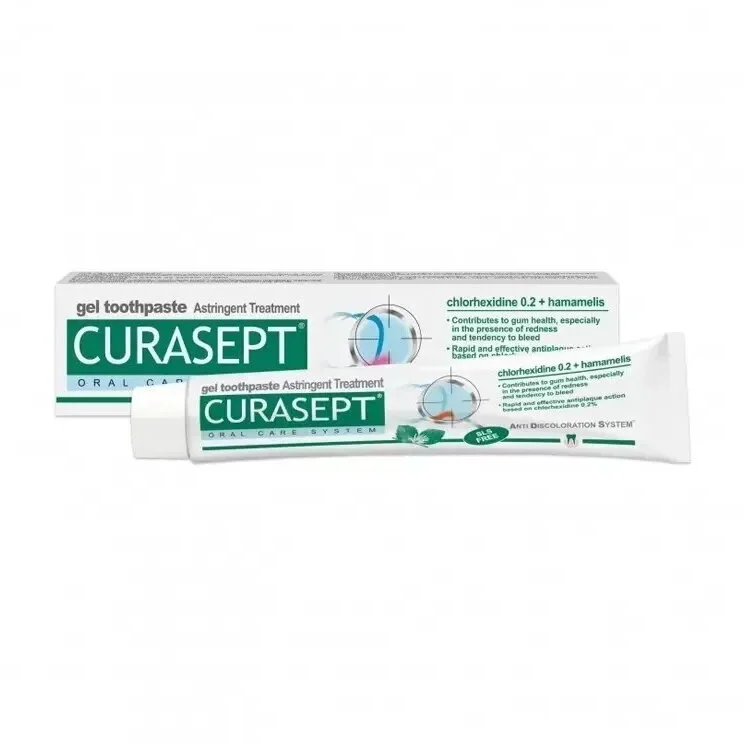 CURASEPT Pasta de Dinti H02144 ADS Astringent 0.2 CHX Pentru Gingii Sensibile 75ml