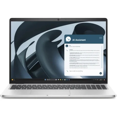 Dell Laptop Pro 16 Plus FHD+ 16 inch AMD Ryzen 5 220 16GB 512GB SSD Windows 11 Pro Platinum Silver