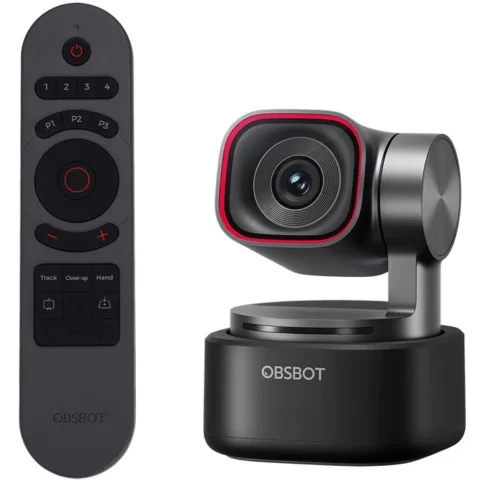 Obsbot Camera web Tiny 3 USB 50MP Black + Telecomanda