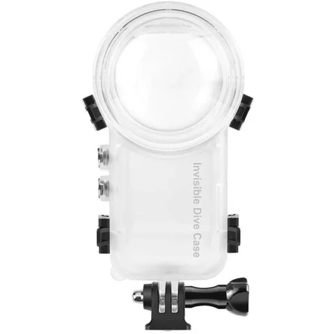 PULUZ Accesoriu Camera Video Actiune PU890T compatibila cu camera Insta360 X3, Pana la adancime de 50 m, Transparent