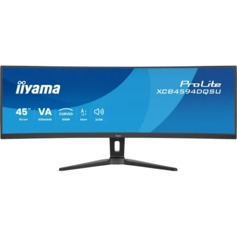 Iiyama Monitor XCB4594DQSU-B1 44.5inch 5120 x 1440pixeli 2ms GTG Negru