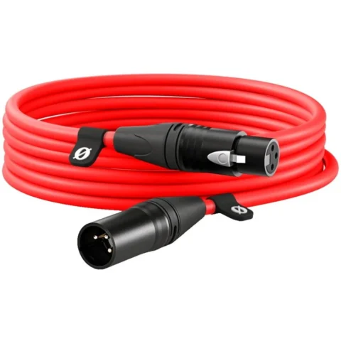 Rode Microphones Premium XLR cable XLR6M-R red (red, 6 meters)