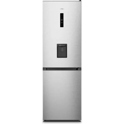 Gorenje Combina Frigorifica NRK619EAXL4WD No Frost 304L Dozator Apa H 186CM Clasa E Argintiu