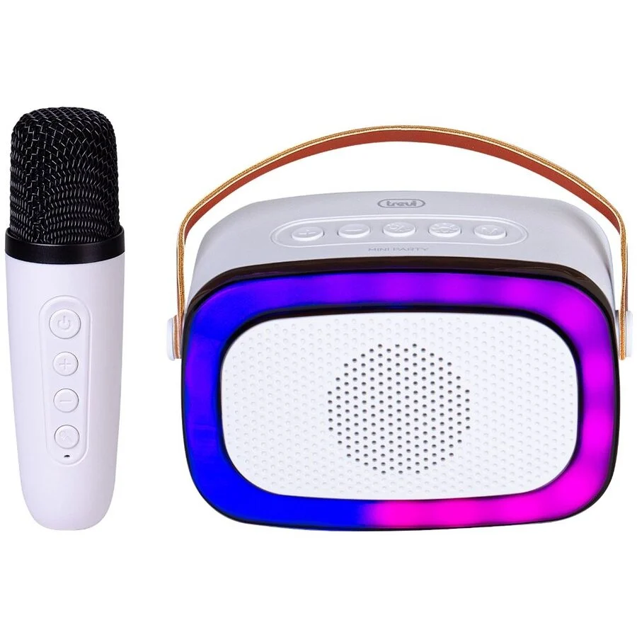 TREVI Boxa Portabila Bluetooth XR8A01 Mini 10W Microfon Alb