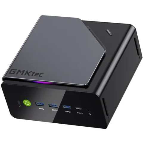 GMKtec Mini PC K15 Intel Core Ultra 5 125U 16GB 1TB SSD Windows 11 Pro Black