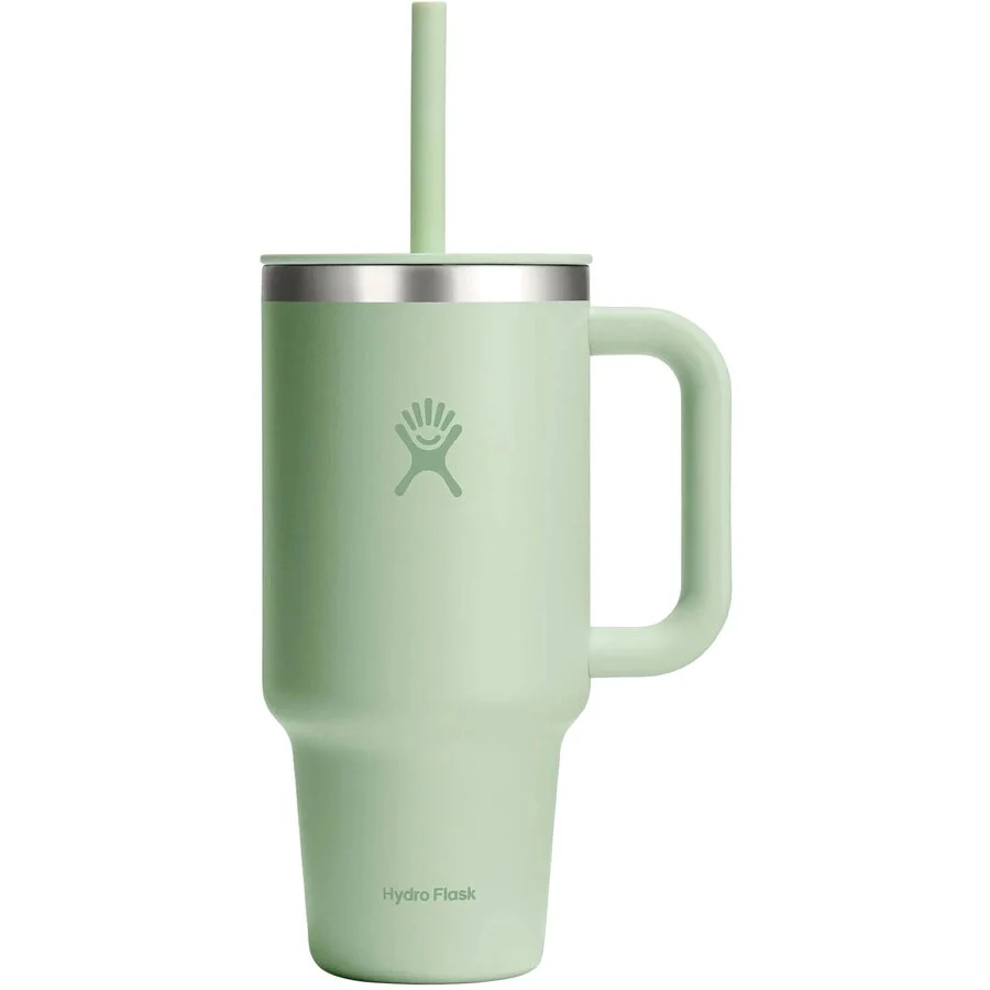 Hydro Flask Pahar Termos cu Pai si Maner All Around Travel TT32PSC338 Inox 950ML Aloe Verde