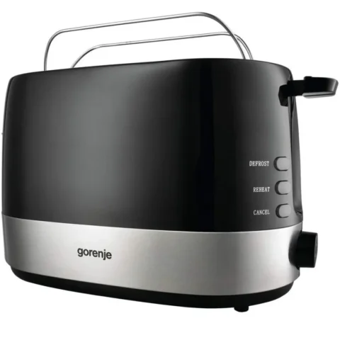 Gorenje Prajitor de paine T850BK 7 nivele 2 felii 850W Negru Gorenje Prajitor de paine T850BK 7 nivele 2 felii 850W Negru