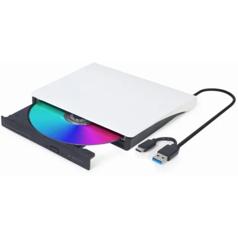 Gembird DVD-RW Extern DVD-USB-031-BW USB DVD Alb