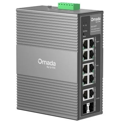 TP-Link Switch 6P Gigabit Industrial Fara PoE Rack Managed