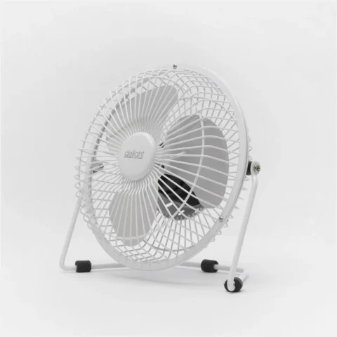 Delight Mini Ventilator de Birou 5V Alb Delight Mini Ventilator de Birou 5V Alb