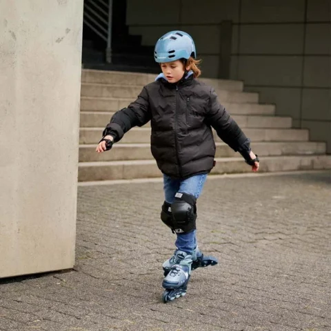 Jucarie inline skates Leon 2.0 size. 37-40 blue/grey