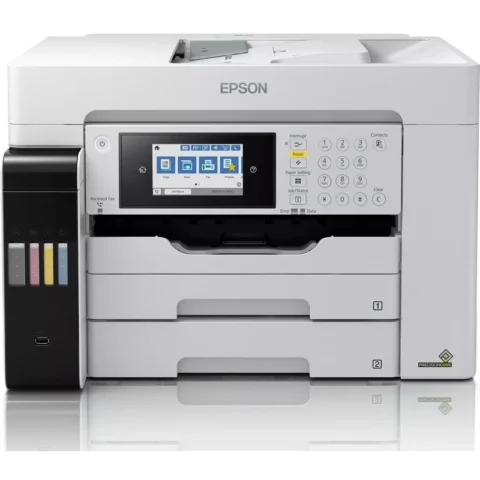 Epson Multifunctionala EcoTank Pro L15180 InkJet CISS Color Format A3 Duplex Retea Wi-Fi Fax Alb