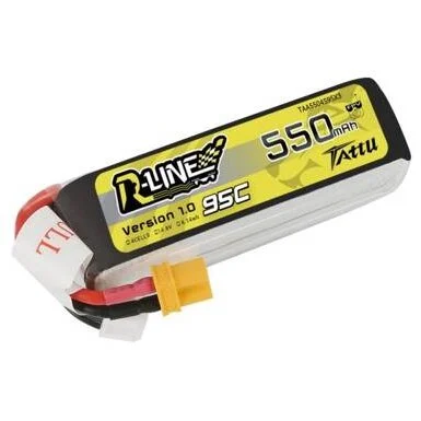 Tattu Baterie R-Line 550mAh 14.8V 95C 4S1P