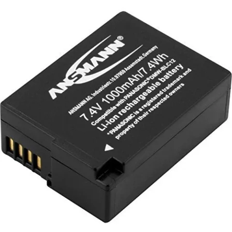 Ansmann Aparat foto A-PAN DMW-BLC12 LI 7,4V/ 1000mAh