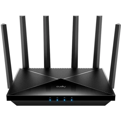 CUDY Router Wireless WR6500 Gigabit Wi-Fi 7 Negru