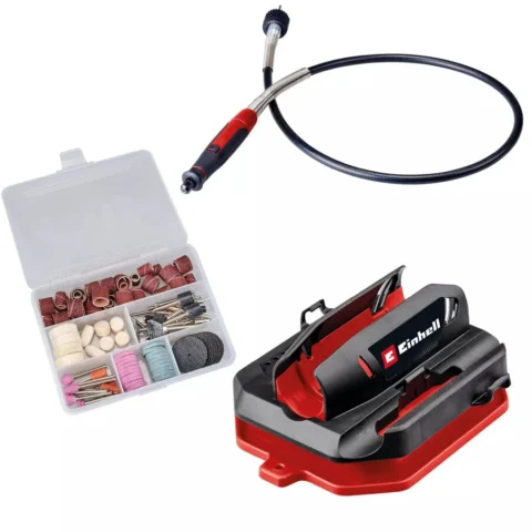 Einhell Grinding and Engraving Tool TC-MT 150 E, Engraver black/red, 150 Watt, 117-piece accessory set