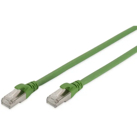 Assmann Patchcord S/FTP Cat6A 20m Green