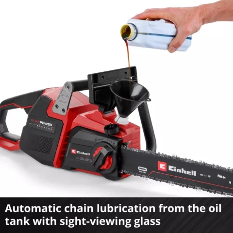 Einhell Fierastrau electric Professional Cordless Chainsaw GP-LC 36/40 Li BL-Solo, 36Volt (2x18V) red/black, without battery and charger