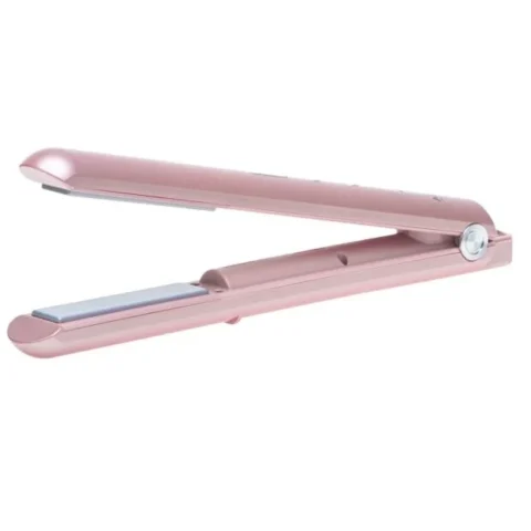 Adler Placa de Par AD 2327 fara Fir Placi Ceramice 220°C Afisaj Digital USB Portabil Roz