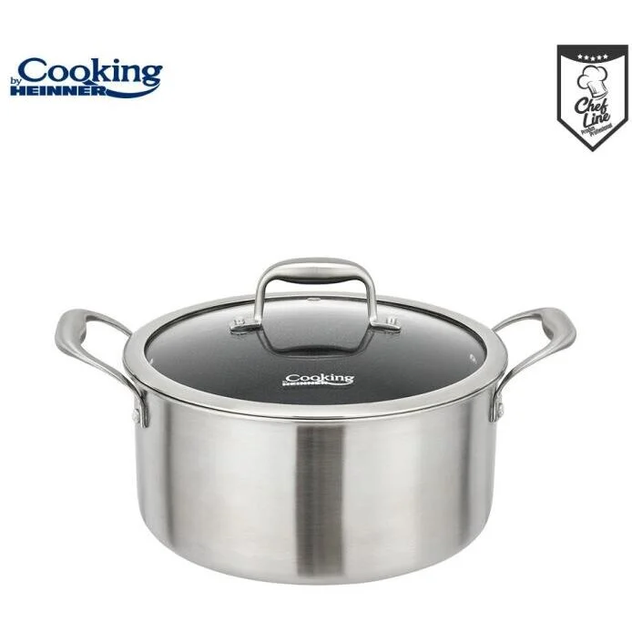 Heinner Semioala 24x12Cm 5L Titanium 24Cm Capac