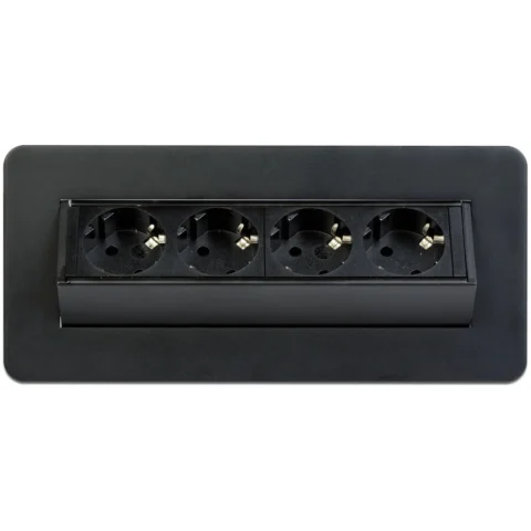 Delight Prelungitor Incastrat 4 Prize Tip Flip-up Negru Mat Delight Prelungitor Incastrat 4 Prize Tip Flip-up Negru Mat