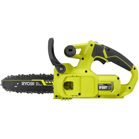 Ryobi Motofierastrau ONE+ Cu Lant Fara Fir RY18CS20A-0 18V Verde/Negru Fara Baterie Si Incarcator