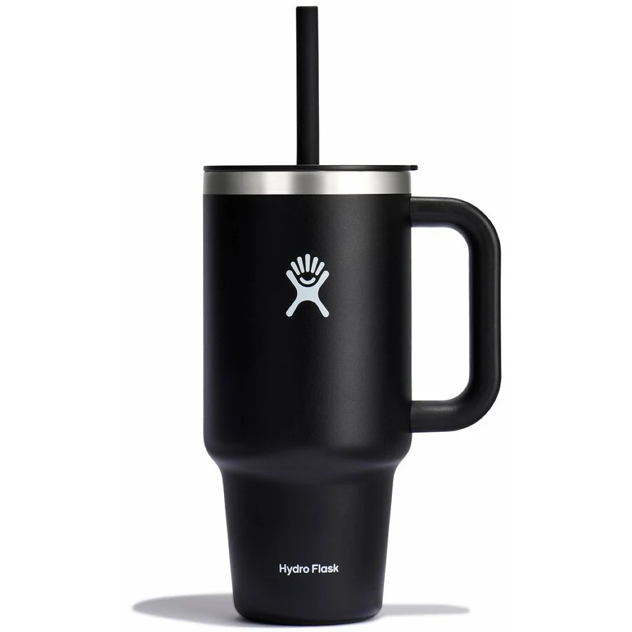 Hydro Flask Pahar Termos cu Pai si Maner All Around Travel TT32PS001 Inox 950ML Negru