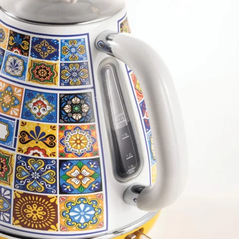 Ariete Fierbator Positano multicoloured kettle, 2000 watts, 1.7 litres