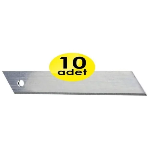Stanley snap-off blade 18mm dispenser 10 pcs. Stanley snap-off blade 18mm dispenser 10 pcs.
