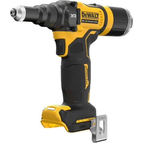 DeWALT cordless rivet gun DCF403NT, 18 volts, 2.4 – 4.8 mm (yellow/black, without battery and charger, in T STAK box)